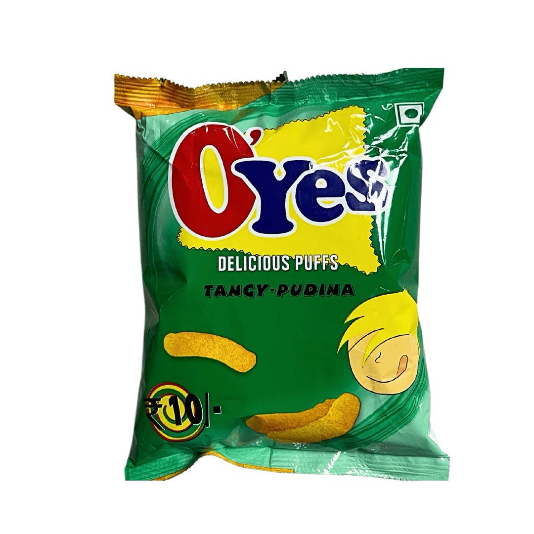 Oyes Pudina | Imported Indian Puffs