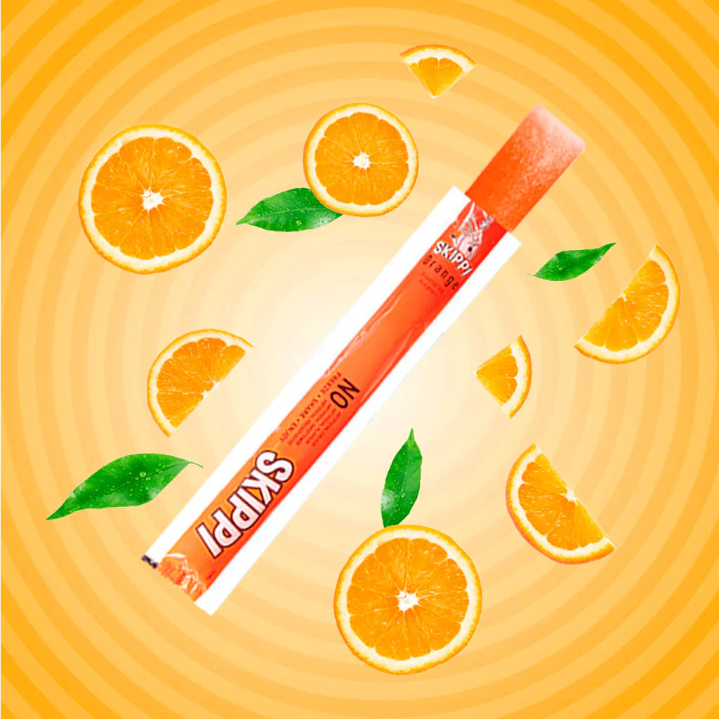 Skippi Ice Pop Orange Flavor | 1 Pc