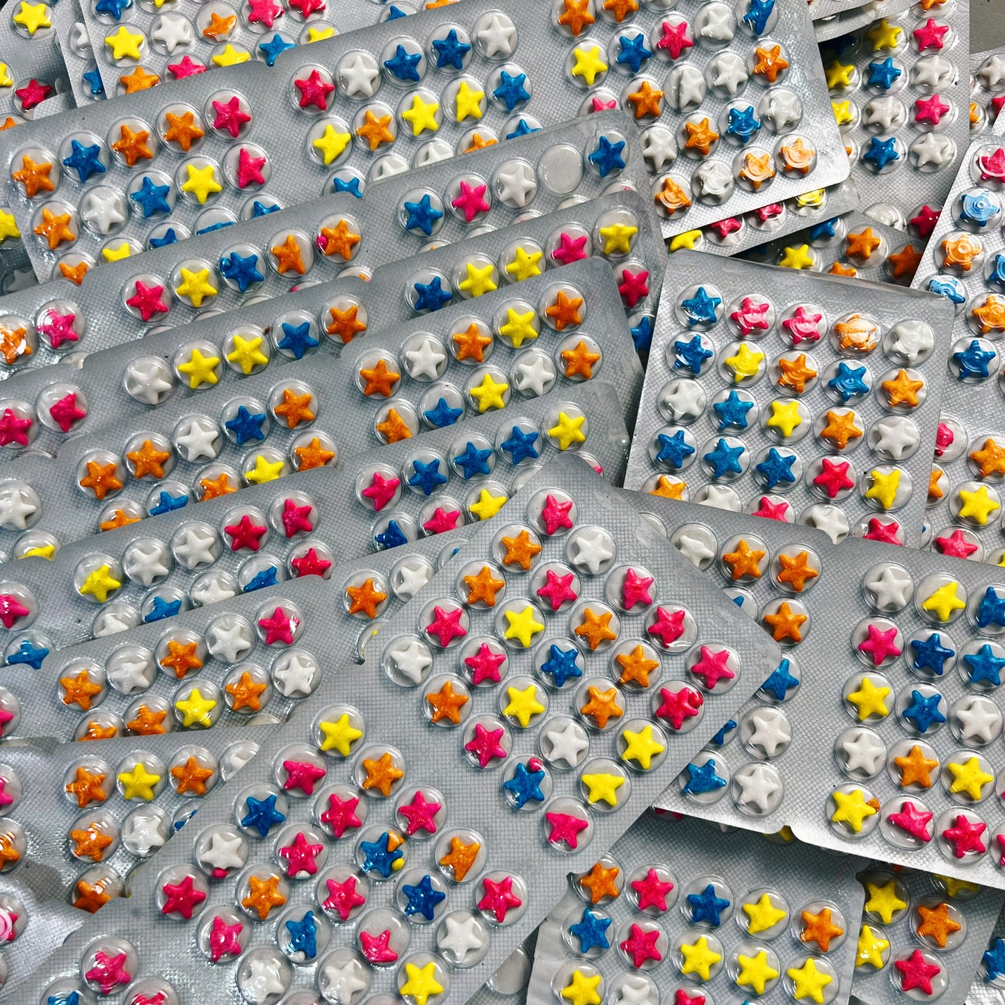 Colorful Stars | Pack of 9