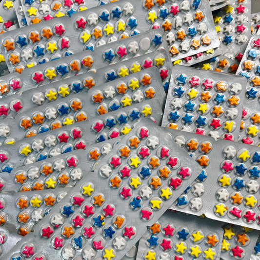 Colorful Stars | Pack of 9