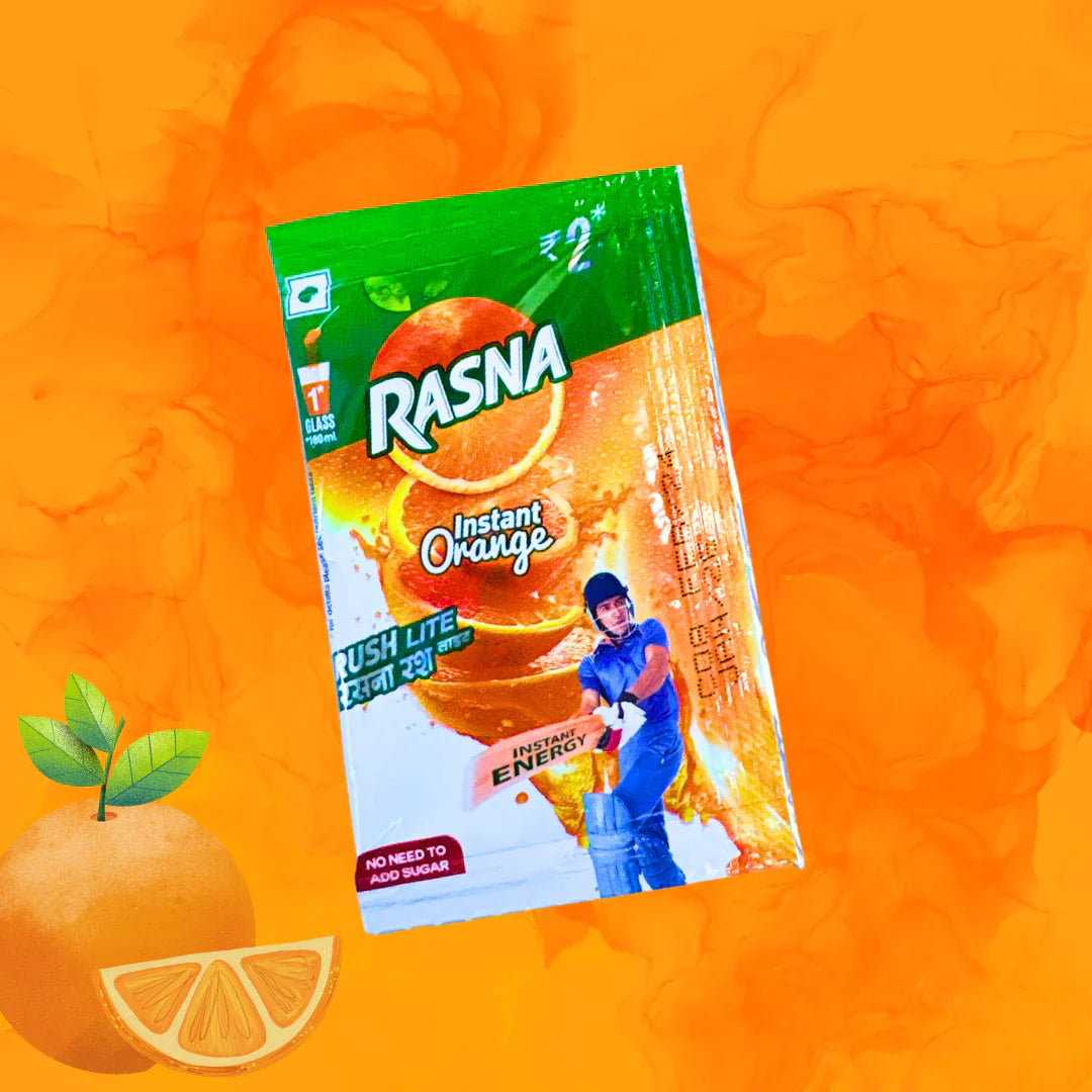 Rasna Orange | Pack of 12 | Snack Pause Global