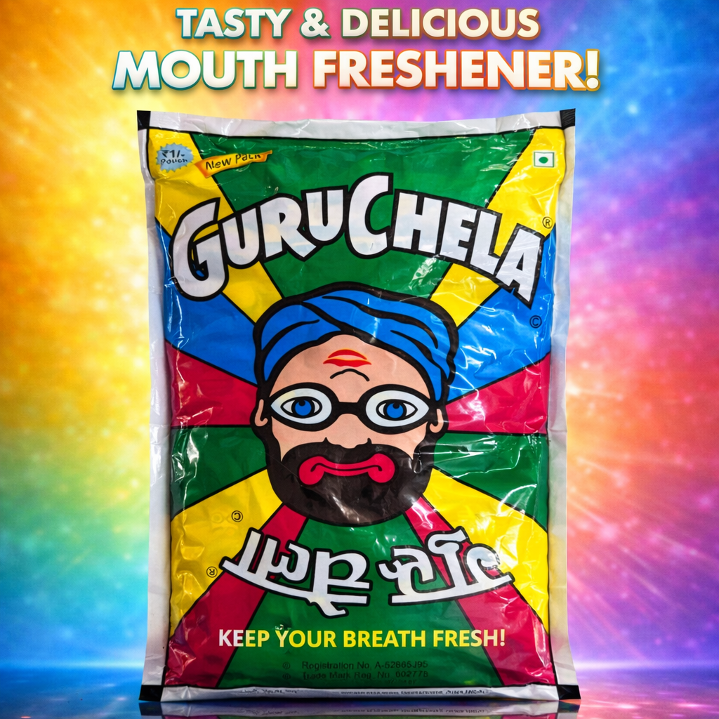 Guru Chela Mouth Freshner | Pack of 60pcs | The Snack Pause